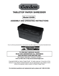 Um das Dokument anzuzeigen Gordon-tool 93499 Bedienungsanleitung