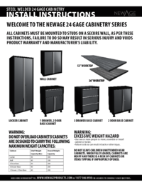 Um das Dokument anzuzeigen NewAge Products 37202 Bedienerhandbuch