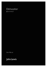 Um das Dokument anzuzeigen John Lewis JLDWW1327 Bedienungsanleitung